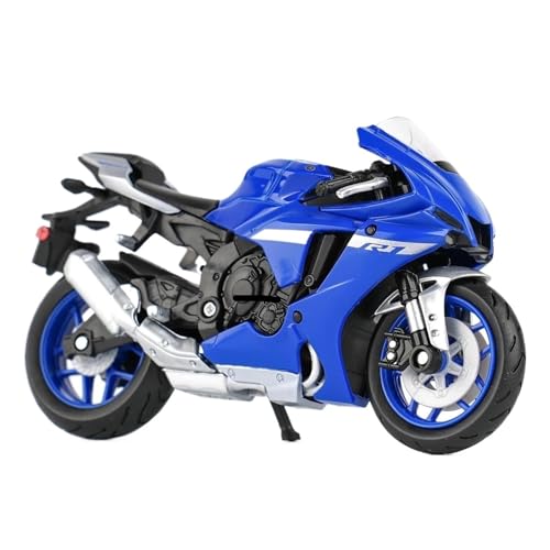 Motorrad in Limitierter Auflage 1:18 Für Yamaha 2021 YZF-R1 Statische Legierung Druckguss Motorrad Modell Sammlung Dekorationen Hobbys Hobby Souvenir von YCNXEB