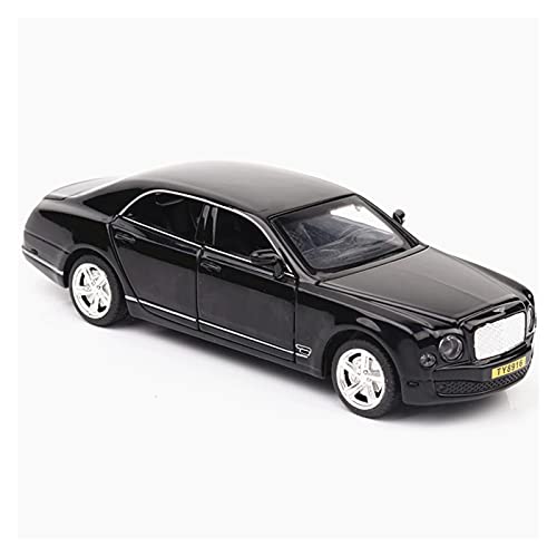 YCNXEB Für Bentley Mulsanne Maßstab 1 32 Spielzeug Hohe Simulation Legierung Auto Fahrzeug Modell Spielzeug Geschenk Auto Spielzeug Klassische Autos Sammlerstück (Schwarz) von YCNXEB