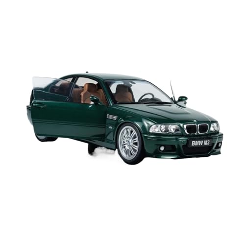 YCNXEB Klassisch Automodell 1:18 Für BMW E46 M3 Coupe 2000 Legierung Auto Modell Dekoration Display Souvenir Hobby Souvenir für Erwachsene Sammler von YCNXEB