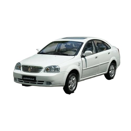 YCNXEB Klassisch Automodell 1:18 Für Buick Excelle Mini Legierung Auto Modell Erwachsene Hobby Sammlung Souvenir Ornament Figuren Souvenir für Erwachsene Sammler(White) von YCNXEB