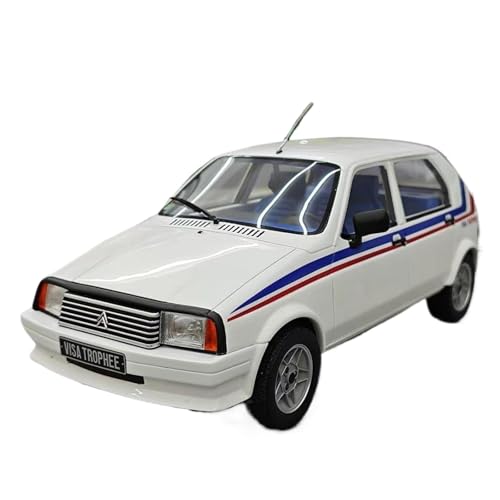 YCNXEB Klassisch Automodell 1:18 Für Citro Visa Trophee GR. B 1983 Simulation Harz Auto Modell Fans Sammlung Dekoration Souvenir für Erwachsene Sammler von YCNXEB