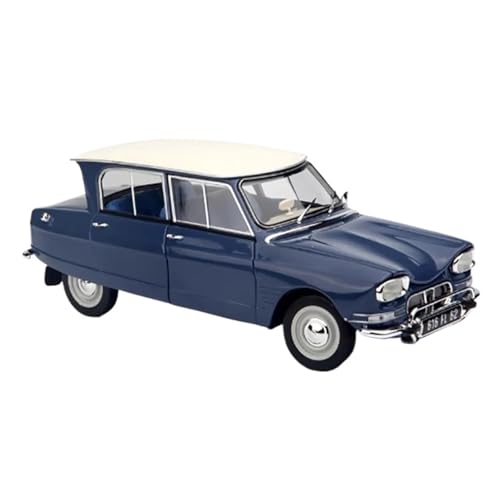 YCNXEB Klassisch Automodell 1:18 Für Citroen Ami 6 1964 Legierung Automodell Statische Figur Miniatur Dekoration Souvenir für Erwachsene Sammler von YCNXEB