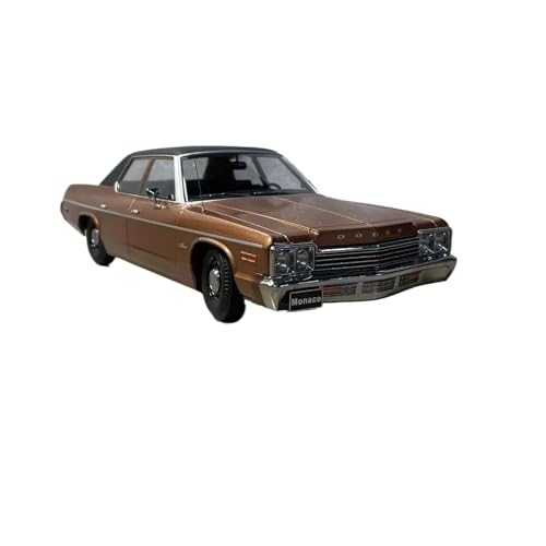 YCNXEB Klassisch Automodell 1:18 Für Dodge Monaco 1974 Legierung Druckguss Auto Modell Klassische Sammlung Souvenir Hobby Display Souvenir für Erwachsene Sammler von YCNXEB