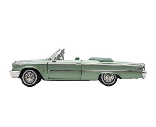 YCNXEB Klassisch Automodell 1:18 Für Ford Galaxie 500 XL 1963 Offenes Cabriolet Legierung Automodell Classic Collection Souvenir für Erwachsene Sammler YCNXEB Klassisch Automodell 1:18 Für Ford Galaxie 500 XL 1963 Offenes Cabriolet Legierung Automodell Classic Collection Souvenir für Erwachsene Sammler von YCNXEB
