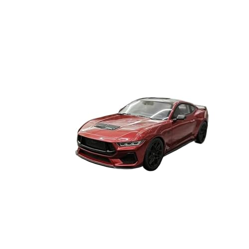 YCNXEB Klassisch Automodell 1:18 Für Ford Mustang Gt 2024 Harz Statische Auto Modell Fans Sammlung Hause Dekoration Ornamente Souvenir für Erwachsene Sammler von YCNXEB
