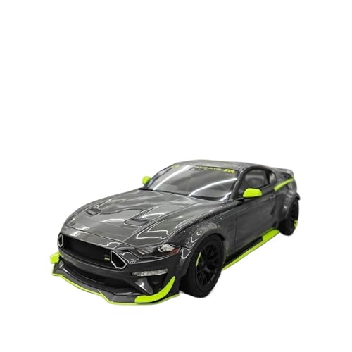YCNXEB Klassisch Automodell 1:18 Für Ford Mustang RTR Gedenkharz Automodell Fans Sammlung Heimdekoration Ornamente Souvenir für Erwachsene Sammler von YCNXEB