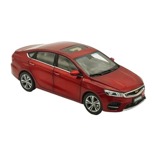 YCNXEB Klassisch Automodell 1:18 Für Geely Bin Klassische Mini Legierung Auto Modell Erwachsene Hobby Sammlung Souvenir Ornament Figuren Souvenir für Erwachsene Sammler(Red) von YCNXEB