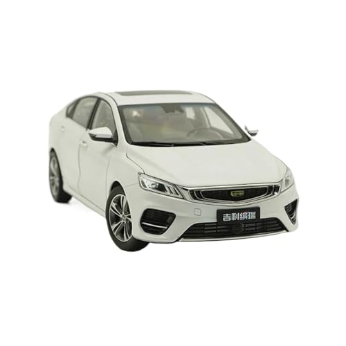 YCNXEB Klassisch Automodell 1:18 Für Geely Bin Klassische Mini Legierung Auto Modell Erwachsene Hobby Sammlung Souvenir Ornament Figuren Souvenir für Erwachsene Sammler(White) von YCNXEB