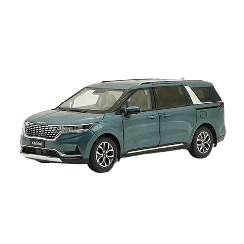 YCNXEB Klassisch Automodell 1:18 Für Kia Carnival Business Vehicle 2022 MPV Legierung Automodell Classic Collection Souvenir für Erwachsene Sammler(Green) von YCNXEB