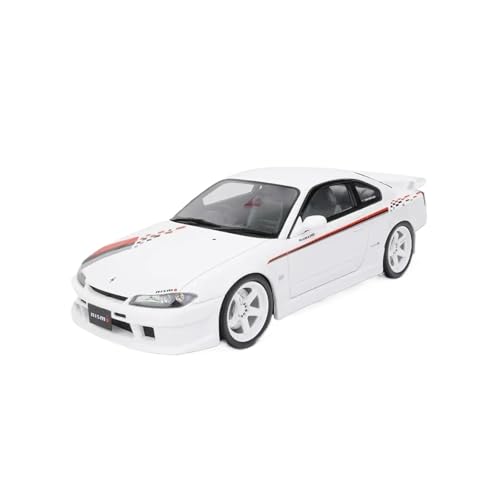 YCNXEB Klassisch Automodell 1:18 Für Nissan S15 Silvia SPEC-R NISMO AERO Harz Auto Modell Fans Sammlung Dekoration Ornamente Souvenir für Erwachsene Sammler von YCNXEB