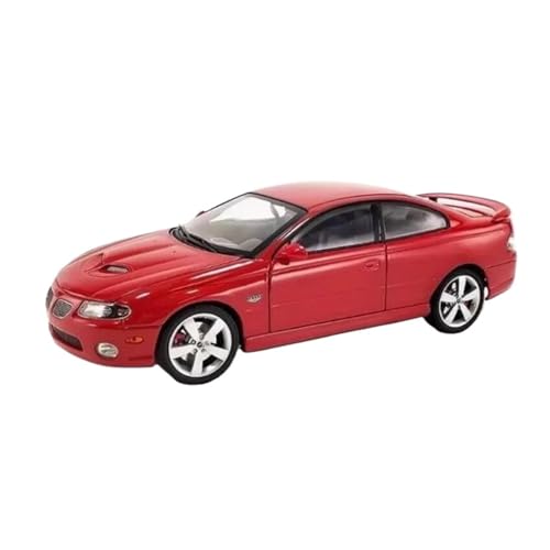 YCNXEB Klassisch Automodell 1:18 Für Pontiac GTO 2006 Coupe Auto Mini Legierung Auto Modell Hobby Sammlung Souvenir Souvenir für Erwachsene Sammler(Red) von YCNXEB
