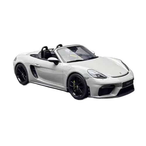 YCNXEB Klassisch Automodell 1:18 Für Porsche 718 Spyder Cabrio Harz Auto Modell Fans Sammlung Hause Dekoration Ornamente Souvenir für Erwachsene Sammler von YCNXEB