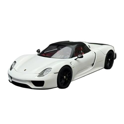 YCNXEB Klassisch Automodell 1:18 Für Porsche 918 Spyder Legierung Auto Modell Erwachsene Hobby Sammlung Souvenir Ornament Figuren Souvenir für Erwachsene Sammler von YCNXEB