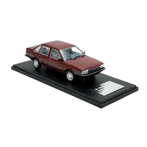 YCNXEB Klassisch Automodell 1:18 Für Santana B2 Legierung Modell Auto Realistische Klassische Souvenir Souvenir für Erwachsene Sammler(Red) von YCNXEB