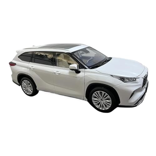 YCNXEB Klassisch Automodell 1:18 Für Toyota 2022 Mini Klassische Legierung Auto Modell Erwachsene Hobby Sammlung Souvenir Ornament Souvenir für Erwachsene Sammler(White) von YCNXEB