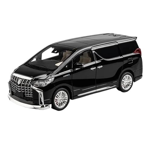 YCNXEB Klassisch Automodell 1:18 Für Toyota Alphard Diecast Alloy Model Car Miniature Realistische Figuren Souvenir für Erwachsene Sammler von YCNXEB