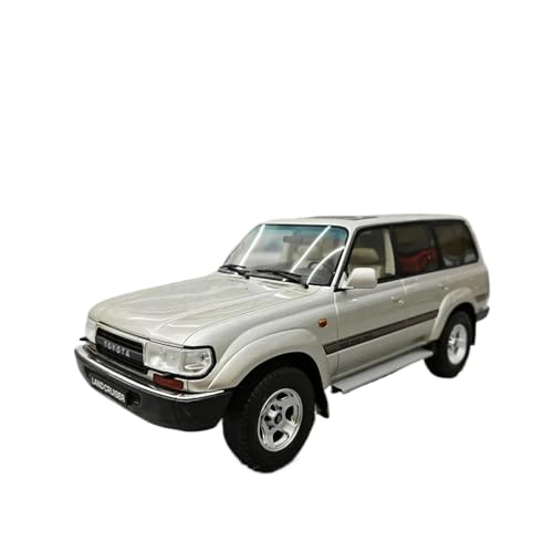 YCNXEB Klassisch Automodell 1:18 Für Toyota Land Cruiser HDJ80 Harz Statische Auto Modell Fans Sammlung Hause Dekoration Ornamente Souvenir für Erwachsene Sammler von YCNXEB
