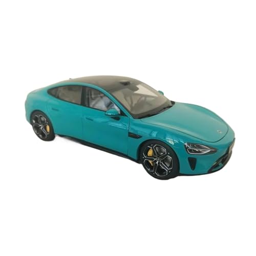YCNXEB Klassisch Automodell 1:18 Für Xiaomi SU7 High-End-Limousine Legierung Statisches Automodell Fan-Kollektion Heimdekoration Ornamente Souvenir für Erwachsene Sammler(Blue) von YCNXEB