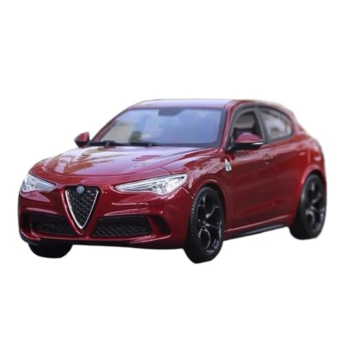 YCNXEB Klassisch Automodell 1:24 Für Alfa Romeo Stelvio SUV Legierung Druckguss Auto Modell Miniatur Souvenir Sammlerstücke Souvenir für Erwachsene Sammler von YCNXEB