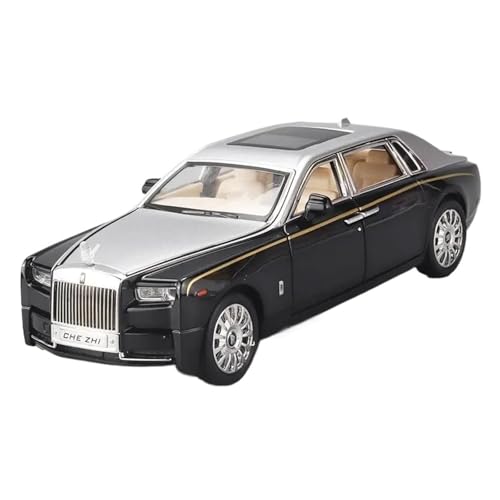 YCNXEB Klassisch Automodell 1:24 Für Rolls-Royce Phantom Pull Back Alloy Modellauto Miniatur Realistische Figuren Souvenir für Erwachsene Sammler YCNXEB Klassisch Automodell 1:24 Für Rolls-Royce Phantom Pull Back Alloy Modellauto Miniatur Realistische Figuren Souvenir für Erwachsene Sammler von YCNXEB