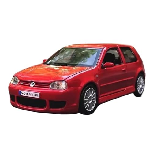 YCNXEB Klassisch Automodell 1:24 Für VW Golf GTI R32 Legierung Diecast Auto Modell Miniatur Junge Sammlerstücke Souvenir für Erwachsene Sammler von YCNXEB
