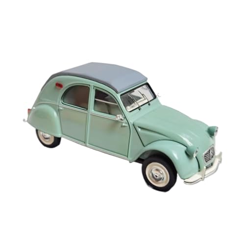 YCNXEB Klassisch Automodell 1:43 Für Citroen 2CV 1964 Legierung Auto Modell Hobby Dekoration Display Souvenir Souvenir für Erwachsene Sammler von YCNXEB