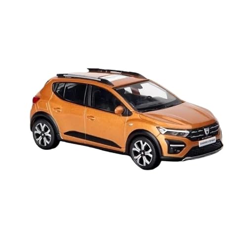 YCNXEB Klassisch Automodell 1:43 Für Dacia Sandero Stepway Statische Legierung Metall Auto Modell Erwachsene Sammeln Displays Souvenir für Erwachsene Sammler von YCNXEB