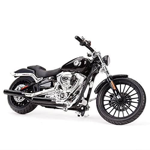 YCNXEB Mini Moto Spielzeug 1 18 Für Breakout 2016 Die Cast Fahrzeuge Sammler Hobbys Motorrad Modell Spielzeug(Schwarz) von YCNXEB
