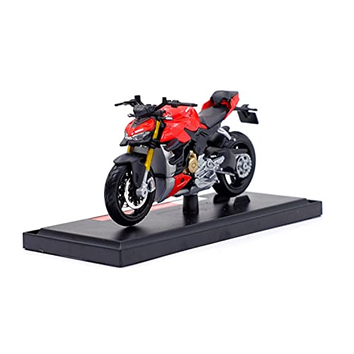 YCNXEB Mini Moto Spielzeug 1 18 Für Ducat Super Naked V4 S Alloy Diecast Motorradmodell Stoßdämpfer Spielzeug Für Kinder Geschenke Sammlung von YCNXEB