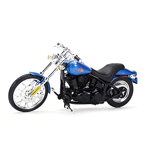 YCNXEB Mini Moto Spielzeug 1 18 Für FXSTB Night Train 2002 Die Cast Fahrzeuge Sammler Hobbys Motorrad Modell Spielzeug von YCNXEB