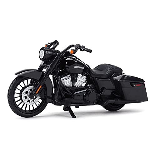 YCNXEB Mini Moto Spielzeug 1 18 Für Road King Special 2017 Rot Schwarz Druckguss Fahrzeuge Sammler Hobbys Motorrad Modell Spielzeug(Schwarz) von YCNXEB