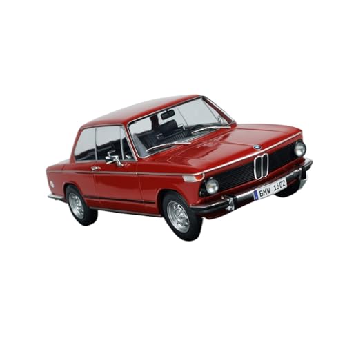 YCNXEB Miniatur Modelle 1/18 Für BMW 1602 Verona 1971 Rot Legierung Modell Metall Spielzeug Auto Kit Geschenk Dekoration Sammlung Nachbildung von YCNXEB