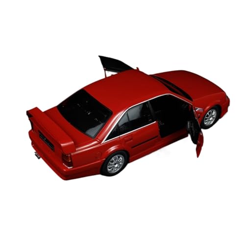 YCNXEB Miniatur Modelle 1/18 Für Opel Omega 3000 24V 1990 S1809704 Rot Legierung Modell Metall Spielzeug Auto Kit Geschenk Dekoration Nachbildung von YCNXEB