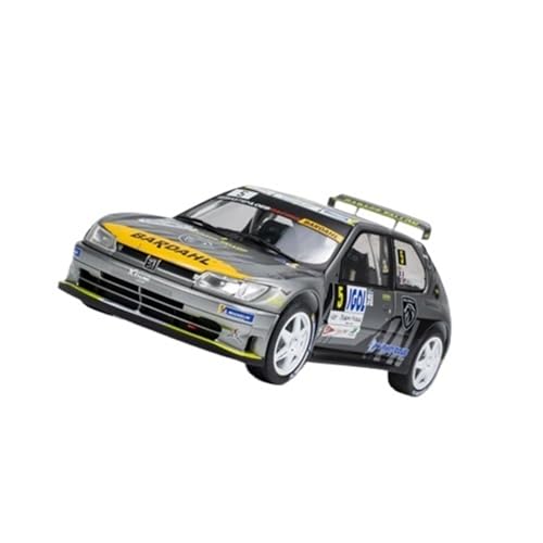 YCNXEB Miniatur Modelle 1/18 Für Peugeot 360 Maxi 2021 Rallye Auto Legierung Modell Metall Spielzeug Fahrzeug Kit Geschenk Dekoration Nachbildung von YCNXEB