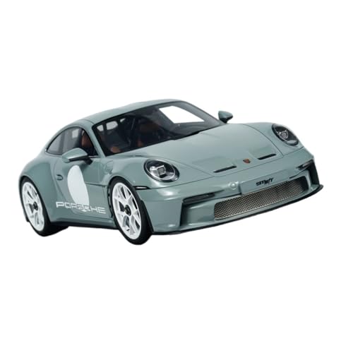 YCNXEB Miniatur Modelle 1/18 Für Porsche 911 [992] S/T Mit Displayabdeckung Harz Automodell Spielzeugauto Bausatz Geschenk Ornament Sammlung Nachbildung von YCNXEB