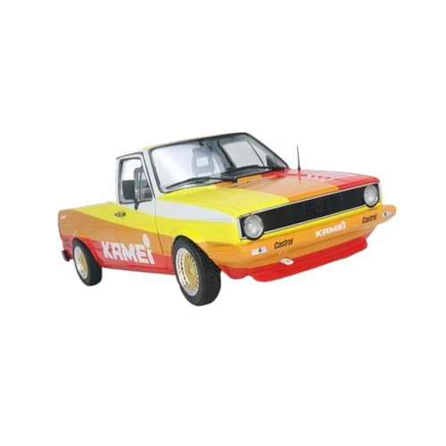 YCNXEB Miniatur Modelle 1/18 Für Volkswagen Caddy Mk.1 Pickup 1982 Legierung Automodelle Metall Spielzeugauto Kit Geschenk Dekoration Nachbildung von YCNXEB