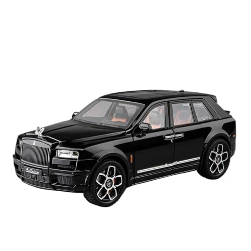 YCNXEB Miniatur Modelle 1/20 Für Rolls Royce SUV Cullinan Mansory Alloy Luxy Car Diecasts Metal Car Model Sound Und Licht Originalgetreue Nachbildung(Schwarz) von YCNXEB