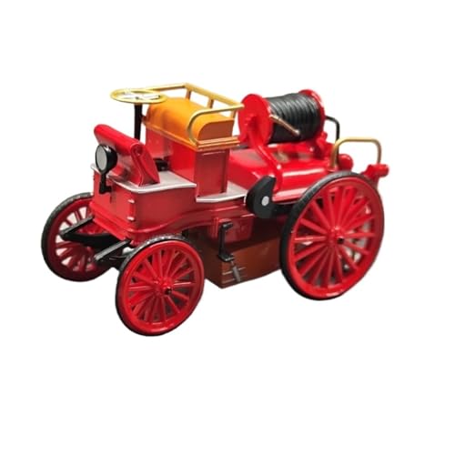 YCNXEB Miniatur Modelle 1/43 1900 Für Pompe Automobile Elétrique Französisches Altes Feuerwehrauto Modellsimulation Spielzeugauto Nachbildung von YCNXEB