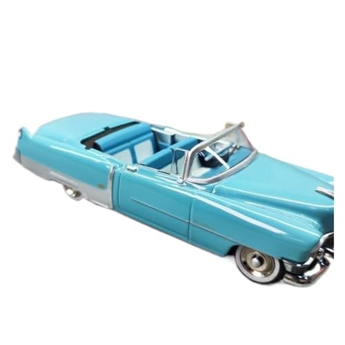YCNXEB Miniatur Modelle 1/43 Cadillac Cadillac Eldorado Cabrio Live Top Amerikanischen Legierung Sammler Auto Modell Nachbildung(Blau) von YCNXEB