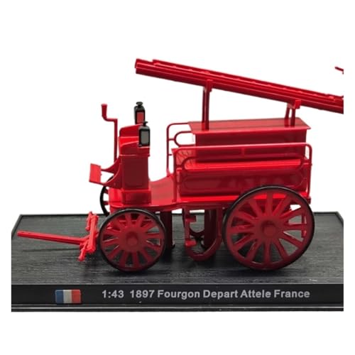YCNXEB Miniatur Modelle 1/43 Frankreich 1897 Für Fourgon Depart ATTELE France Feuerwehrauto-Modellsimulationsspielzeugauto Nachbildung YCNXEB Miniatur Modelle 1/43 Frankreich 1897 Für Fourgon Depart ATTELE France Feuerwehrauto-Modellsimulationsspielzeugauto Nachbildung von YCNXEB