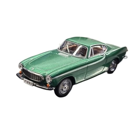YCNXEB Miniatur Modelle 1/43 Für Volvo P1800 Sammlerlegierungsfahrzeug, Nachahmung Einer Echten Limousine, Bausatz, Zwei Farben Erhältlich Nachbildung(Grün) von YCNXEB