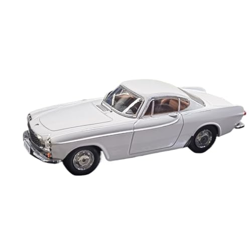 YCNXEB Miniatur Modelle 1/43 Für Volvo P1800 Sammlerlegierungsfahrzeug, Nachahmung Einer Echten Limousine, Bausatz, Zwei Farben Erhältlich Nachbildung(White) von YCNXEB