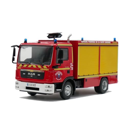 YCNXEB Miniatur Modelle 1/43 Gold Rettungsfahrzeug Bausatz Modell Für Man TGL LKW Französischer Feuerwehrwagen Trichter Druckguss Spielzeugauto Geschenk Nachbildung YCNXEB Miniatur Modelle 1/43 Gold Rettungsfahrzeug Bausatz Modell Für Man TGL LKW Französischer Feuerwehrwagen Trichter Druckguss Spielzeugauto Geschenk Nachbildung von YCNXEB