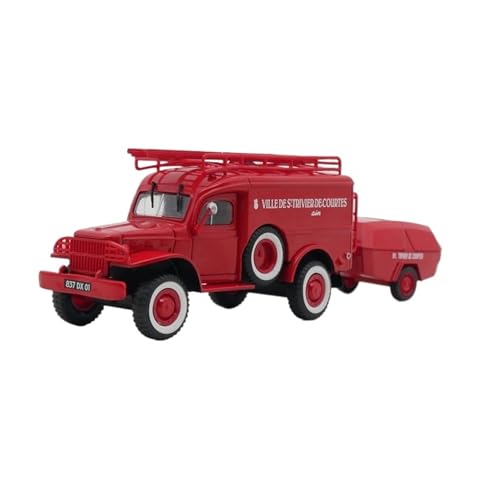 YCNXEB Miniatur Modelle 1/43 Legierung Rettungsfahrzeug Modellbausatz Für WC54 Französisches Feuerwehrauto Druckguss Spielzeugauto Geschenke Nachbildung YCNXEB Miniatur Modelle 1/43 Legierung Rettungsfahrzeug Modellbausatz Für WC54 Französisches Feuerwehrauto Druckguss Spielzeugauto Geschenke Nachbildung von YCNXEB