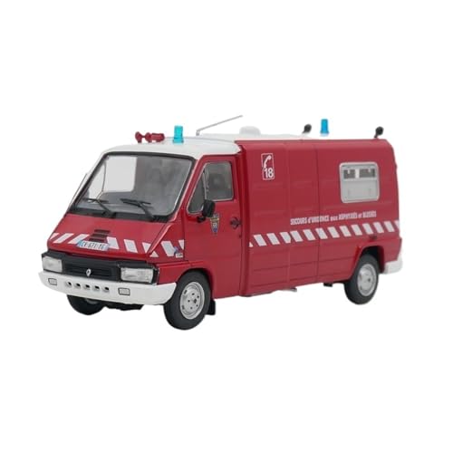 YCNXEB Miniatur Modelle 1/43 Legierungs-Rettungsfahrzeug-Modellbausatz Für Renault Master, Französisches Feuerwehrauto, Druckguss-Spielzeugfahrzeug, Nachbildung YCNXEB Miniatur Modelle 1/43 Legierungs-Rettungsfahrzeug-Modellbausatz Für Renault Master, Französisches Feuerwehrauto, Druckguss-Spielzeugfahrzeug, Nachbildung von YCNXEB