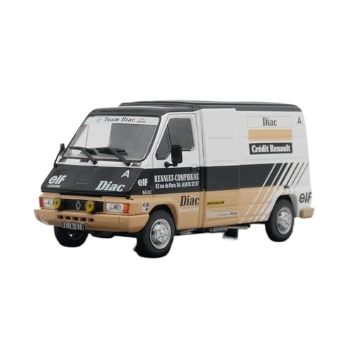 YCNXEB Miniatur Modelle 1/43 Legierungsfahrzeug-Modellbausatz Für Renault Master Team Diac 1985 Logistikfahrzeug, Druckguss-Spielzeugauto Nachbildung YCNXEB Miniatur Modelle 1/43 Legierungsfahrzeug-Modellbausatz Für Renault Master Team Diac 1985 Logistikfahrzeug, Druckguss-Spielzeugauto Nachbildung von YCNXEB