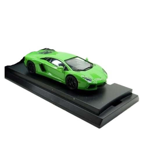 YCNXEB Miniatur Modelle 1/64 Für Lamborghini LP700-4 Evontado Legierung Automodelle Sammlerstück Fertigprodukt Nachbildung(Grün) von YCNXEB