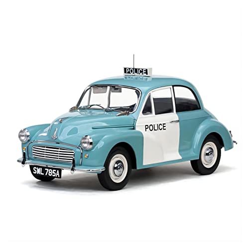 YCNXEB Miniatur Modelle 1 12 Für Morris Britische Polizei Oldtimer Legierung Modell Erwachsene Souvenir Sammlerstücke Nachbildung(Schwarz) von YCNXEB