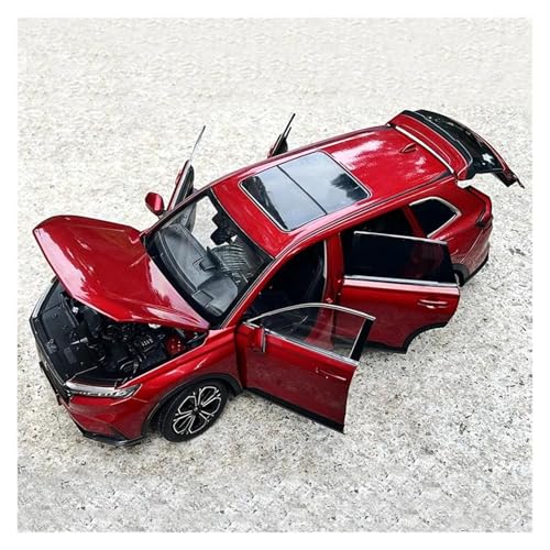 YCNXEB Miniatur Modelle 1 18 Diecast Auto Für Honda CRV 2023 SUV Luxus Edition Legierung Auto Modell Fahrzeug Sammlung Originalgetreue Nachbildung von YCNXEB