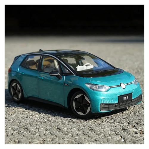 YCNXEB Miniatur Modelle 1 18 Druckguss-Automodell Für ID.3 SUV ID3 Legierungssimulation Auto Fahrzeug Ornament Display Originalgetreue Nachbildung(Grün) von YCNXEB